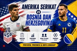 Amerika Serikat vs Bosnia dan Herzegovina: Hasil, Statistik, dan Momen Kunci Pertandingan Terbaru 2026