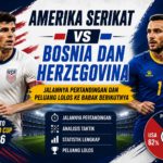 Amerika Serikat vs Bosnia dan Herzegovina: Jalannya Pertandingan dan Peluang Lolos ke Babak Berikutnya