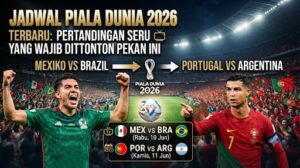 Jadwal Piala Dunia 2026 Terbaru: Pertandingan Seru yang Wajib Ditonton Pekan Ini