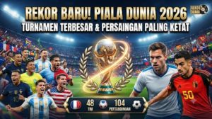 Piala Dunia 2026 Pecahkan Rekor Baru, Turnamen Terbesar dengan Persaingan Paling Ketat