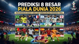 Prediksi 8 Besar Piala Dunia 2026: Pertandingan Sengit yang Siap Mengguncang Perempat Final