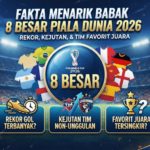 Fakta Menarik Babak 8 Besar Piala Dunia 2026: Rekor, Kejutan, dan Tim Favorit Juara