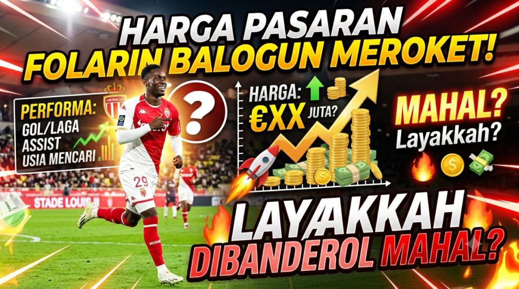 Harga Pasaran Folarin Balogun Meroket, Layakkah Dibanderol Mahal?