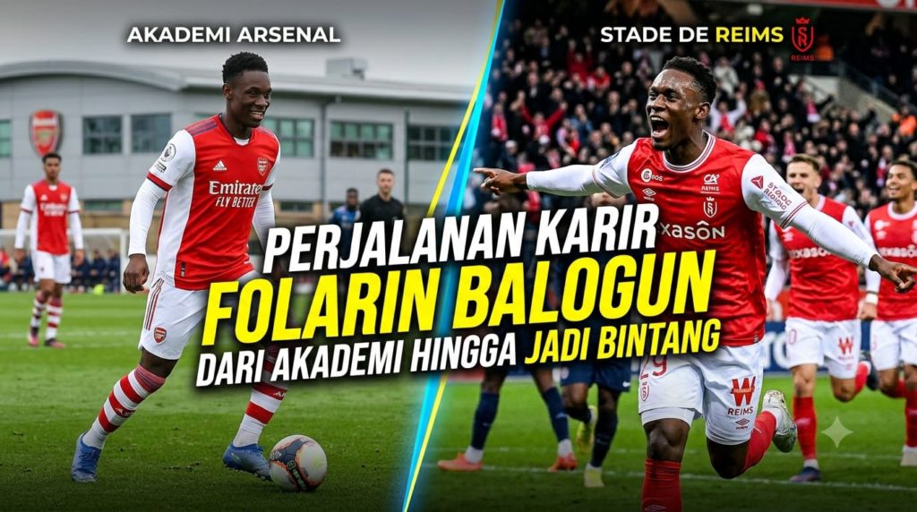 Perjalanan Karir Folarin Balogun: Dari Akademi Arsenal hingga Jadi Bintang
