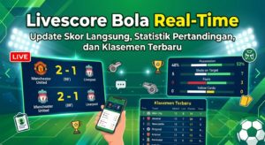Livescore Bola Real-Time: Update Skor Langsung, Statistik Pertandingan, dan Klasemen Terbaru
