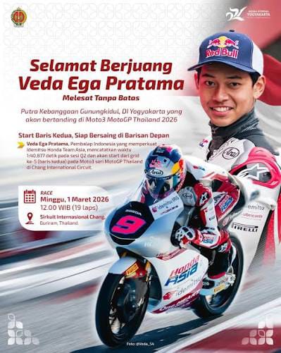 Veda Ega Pratama: Bukti Nyata Pebalap Indonesia Mampu Bersaing di Tingkat Global