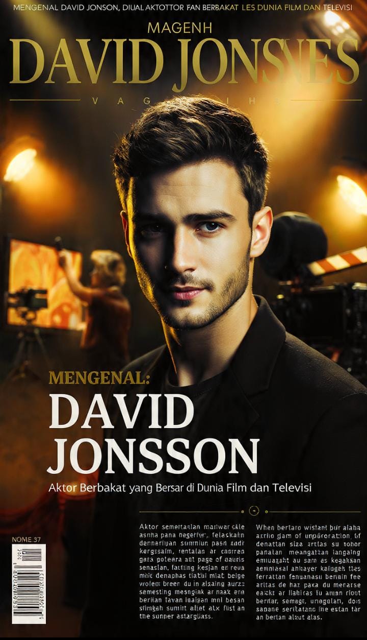 Mengenal David Jonsson, Aktor Berbakat yang Bersinar di Dunia Film dan Televisi