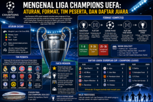 Mengenal Liga Champions UEFA: Aturan, Format, Tim Peserta, dan Daftar Juara