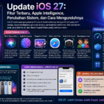 Update iOS 27: Fitur Terbaru, Apple Intelligence, Perubahan Sistem, dan Cara Mengunduhnya