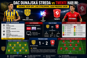 DAC Dunajská Streda vs Twente Hari Ini: Jadwal Kick-off, Live Streaming, dan Prediksi Skor