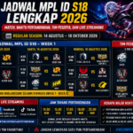 Jadwal MPL ID S18 Lengkap 2026: Match, Waktu Pertandingan, Tim Peserta, dan Live Streaming