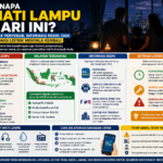 Kenapa Mati Lampu Hari Ini? Simak Penyebab, Informasi Resmi, dan Estimasi Listrik Menyala Kembali
