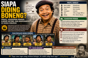 Diding Boneng? Profil, Kehidupan Pribadi, Karier Akting, dan Warisannya di Dunia Hiburan