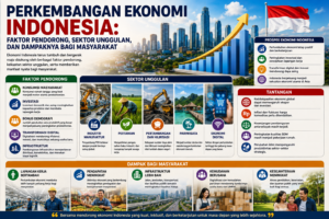 Perkembangan Ekonomi Indonesia: Faktor Pendorong, Sektor Unggulan, dan Dampaknya bagi Masyarakat
