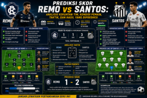 Prediksi Skor Remo vs Santos: Analisis Kekuatan Tim, Kondisi Pemain, Taktik, dan Hasil yang Diprediksi