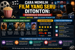 Cara Memilih Film yang Seru Ditonton: Rekomendasi Berdasarkan Genre, Rating, dan Ulasan Penonton