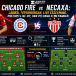 Chicago Fire vs Necaxa: Jadwal Pertandingan, Live Streaming, Prediksi Line-up, dan Peluang Kemenangan