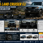 Mengenal Toyota Land Cruiser FJ: SUV Tangguh dengan Desain Modern dan Performa Off-Road