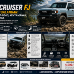 Toyota Land Cruiser FJ untuk Petualangan: Performa Off-Road, Kenyamanan, Fitur, dan Harga