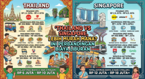 Thailand vs Singapore, Lebih Murah Mana? Ini Perbandingan Biaya Liburan