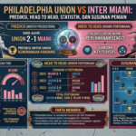 Philadelphia Union vs Inter Miami: Prediksi, Head to Head, Statistik, dan Susunan Pemain
