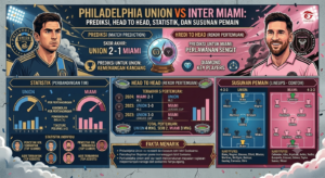 Philadelphia Union vs Inter Miami: Prediksi, Head to Head, Statistik, dan Susunan Pemain