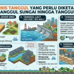 5 Jenis Tanggul yang Perlu Diketahui, dari Tanggul Sungai hingga Tanggul Laut