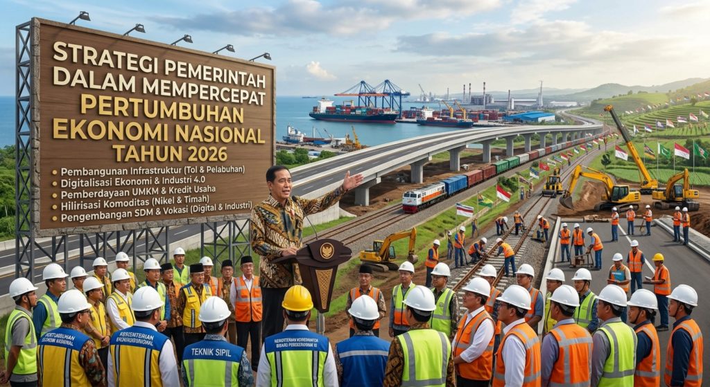 Strategi Pemerintah dalam Mempercepat Pertumbuhan Ekonomi Nasional