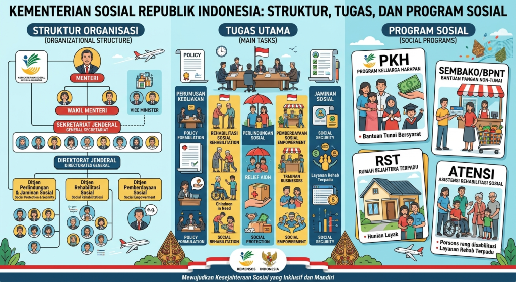 Kementerian Sosial Republik Indonesia: Struktur, Tugas, dan Program Sosial