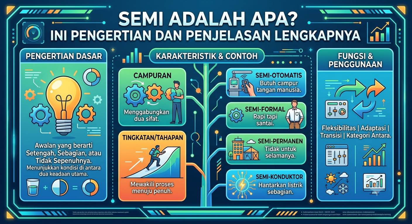 Semi Adalah Apa? Ini Pengertian dan Penjelasan Lengkapnya