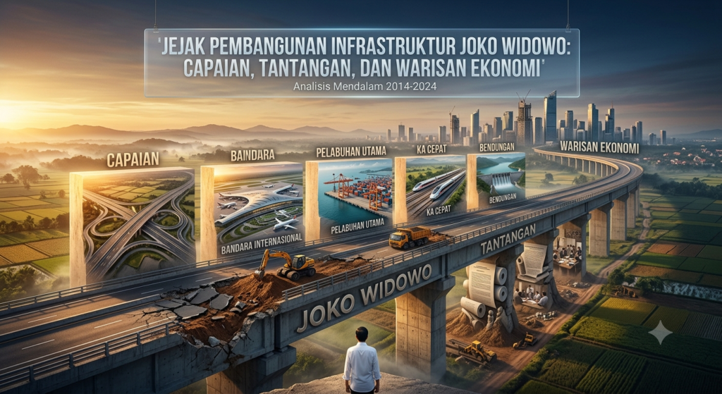 Jejak Pembangunan Infrastruktur Joko Widodo: Capaian, Tantangan, dan Warisan Ekonomi