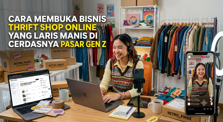 Cara Membuka Bisnis Thrift Shop Online yang Laris Manis di Cerdasnya Pasar Gen Z