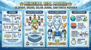 Mengenal Real Madrid: Sejarah, Skuad, Gelar Juara, dan Fakta Menarik