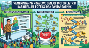 Pemerintahan Prabowo Genjot Motor Listrik Nasional, Ini Potensi dan Tantangannya
