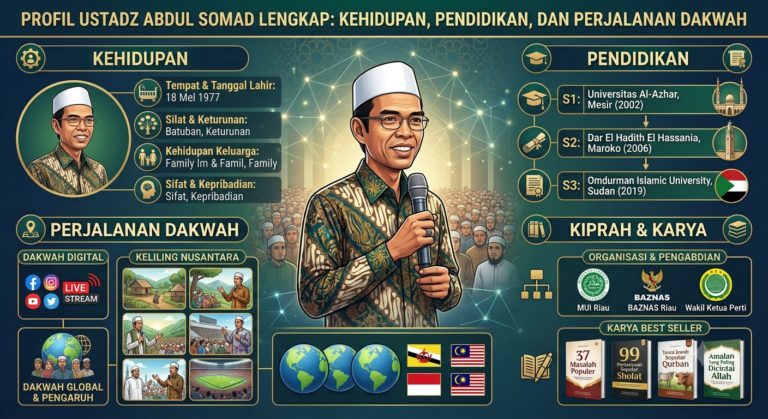 Profil Ustadz Abdul Somad Lengkap: Kehidupan, Pendidikan, dan Perjalanan Dakwah
