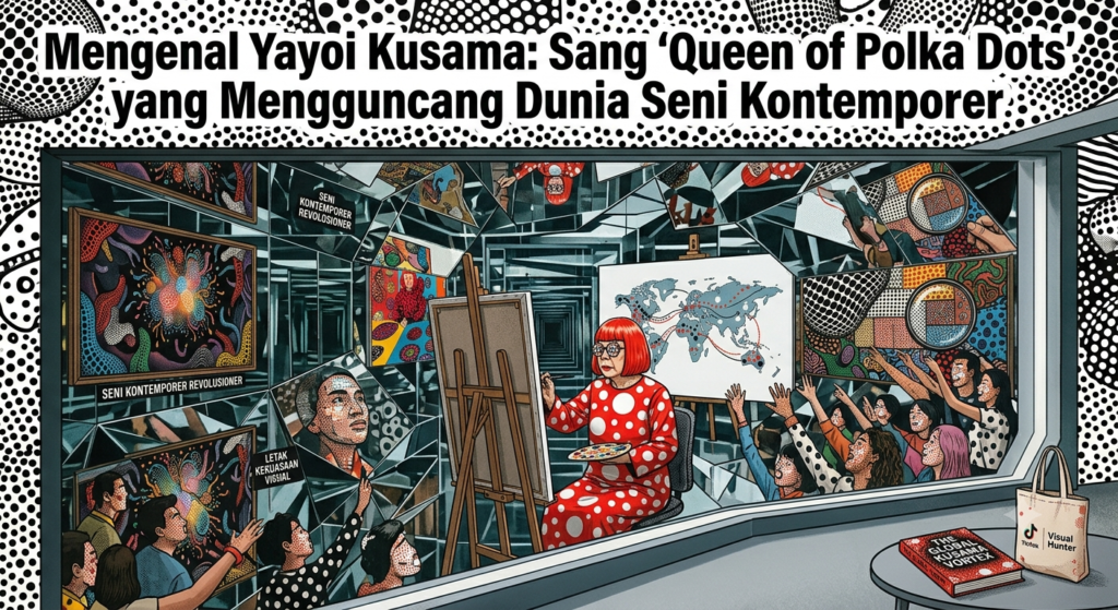 Mengenal Yayoi Kusama: Sang 'Queen of Polka Dots' yang Mengguncang Dunia Seni Kontemporer