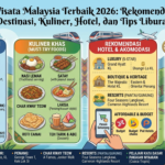 Wisata Malaysia Terbaik 2026: Rekomendasi Destinasi, Kuliner, Hotel, dan Tips Liburan