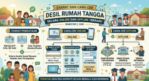 Syarat dan Cara Cek Desil Rumah Tangga Secara Online dan Offline Terbaru