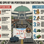 Kenapa Ada Demo DPR RI? Ini Penyebab dan Tuntutan Para Demonstran