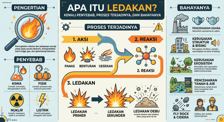 Apa Itu Ledakan? Kenali Penyebab, Proses Terjadinya, dan Bahayanya