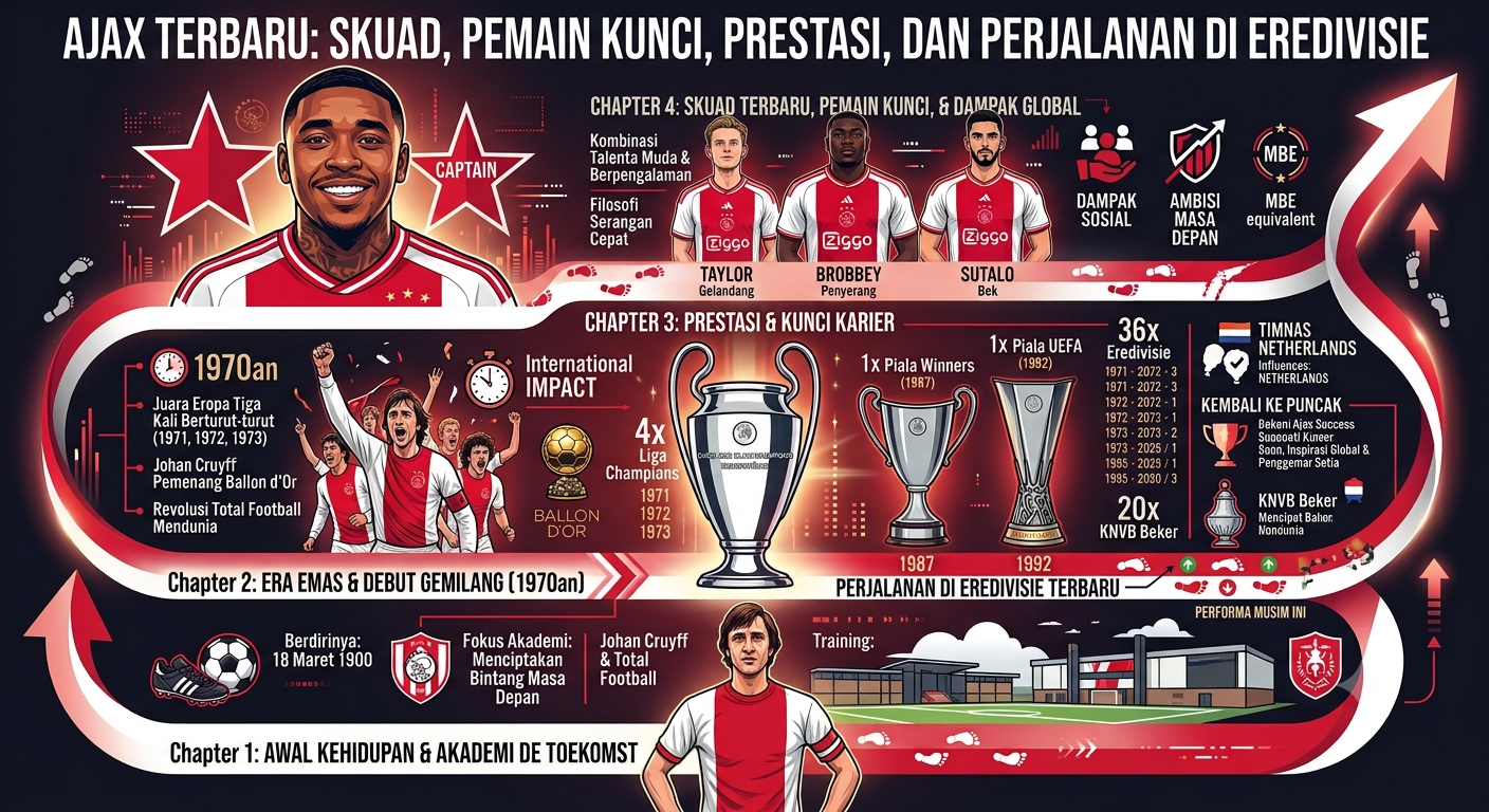 Ajax Terbaru: Skuad, Pemain Kunci, Prestasi, dan Perjalanan di Eredivisie