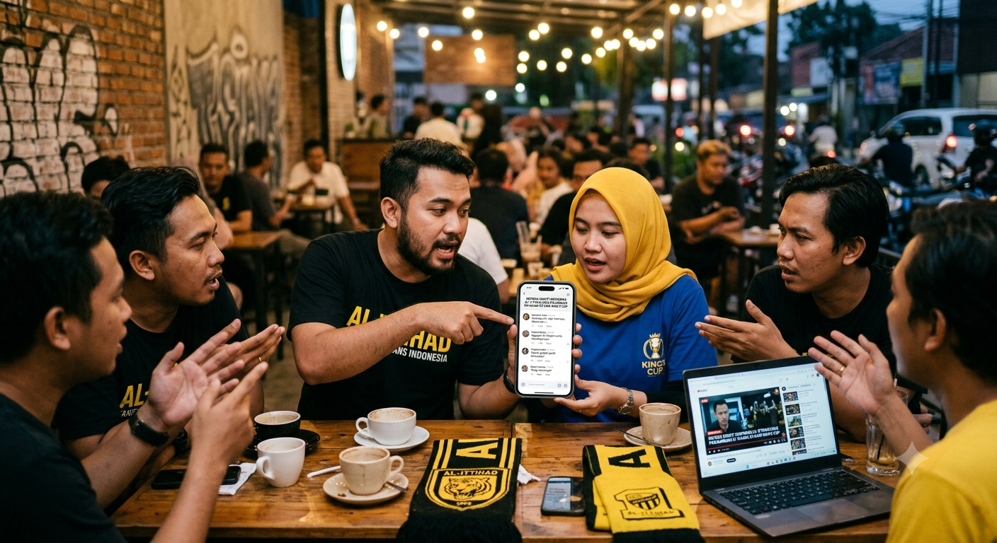 Netizen Soroti Performa Al-Ittihad Usai Pulangkan Al-Najma SC dari King's Cup