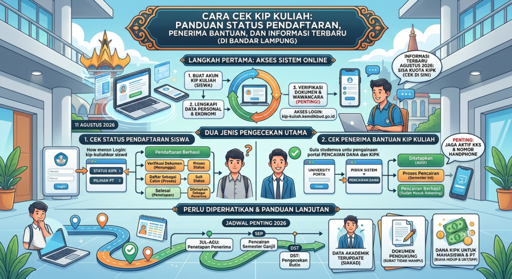 Cara Cek KIP Kuliah: Panduan Status Pendaftaran, Penerima Bantuan, dan Informasi Terbaru