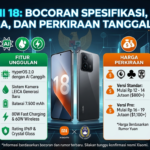 Xiaomi 18: Bocoran Spesifikasi, Fitur, Harga, dan Perkiraan Tanggal Rilis