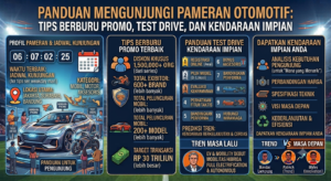 Panduan Mengunjungi Pameran Otomotif: Tips Berburu Promo, Test Drive, dan Kendaraan Impian