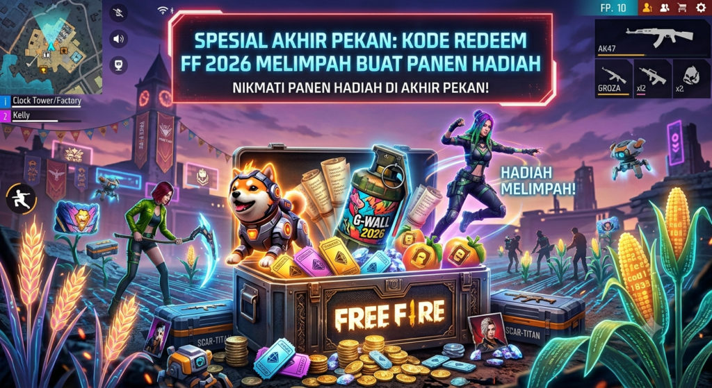 Spesial Akhir Pekan: Kode Redeem FF 2026 Melimpah Buat Panen Hadiah