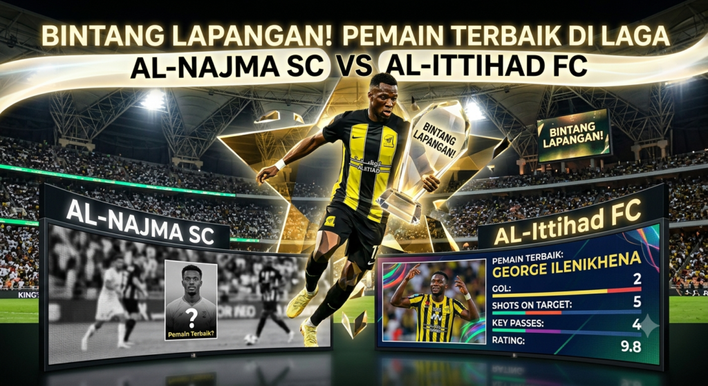 Bintang Lapangan! Pemain Terbaik di Laga Al-Najma SC vs Al-Ittihad FC
