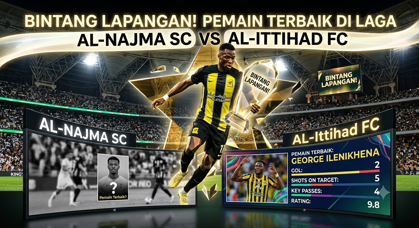 Bintang Lapangan! Pemain Terbaik di Laga Al-Najma SC vs Al-Ittihad FC