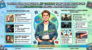Daftar Film dan Serial Kit Connor yang Wajib Ditonton, dari Heartstopper hingga Proyek Terbaru