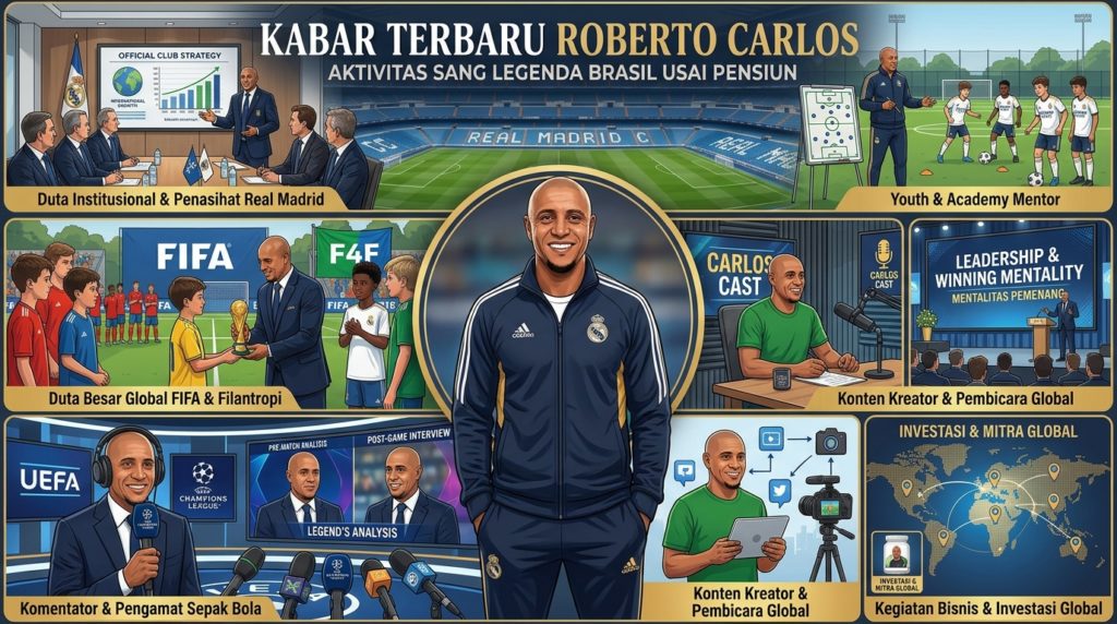 Kabar Terbaru Roberto Carlos: Aktivitas Sang Legenda Brasil Usai Pensiun